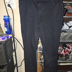 Liz Claiborne Black Slim Leg Pants